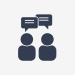 HR executive search job interview icon